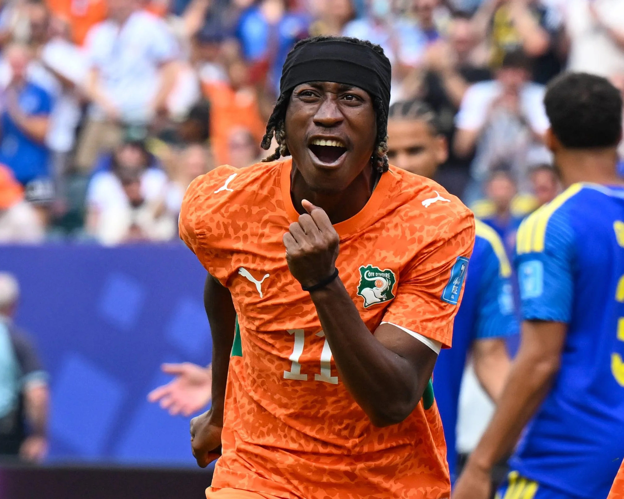 Yan Diomande registered one assist - and was heavily involved in another against Germany - for Côte d'Ivoire in Group E at the FIFA World Cup 2026.