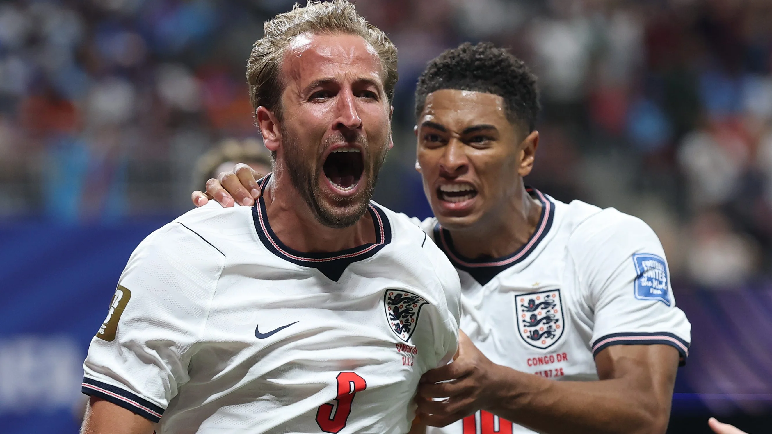 Harry Kane fires England into round of 16 with second-half brace against DR Congo in Atlanta