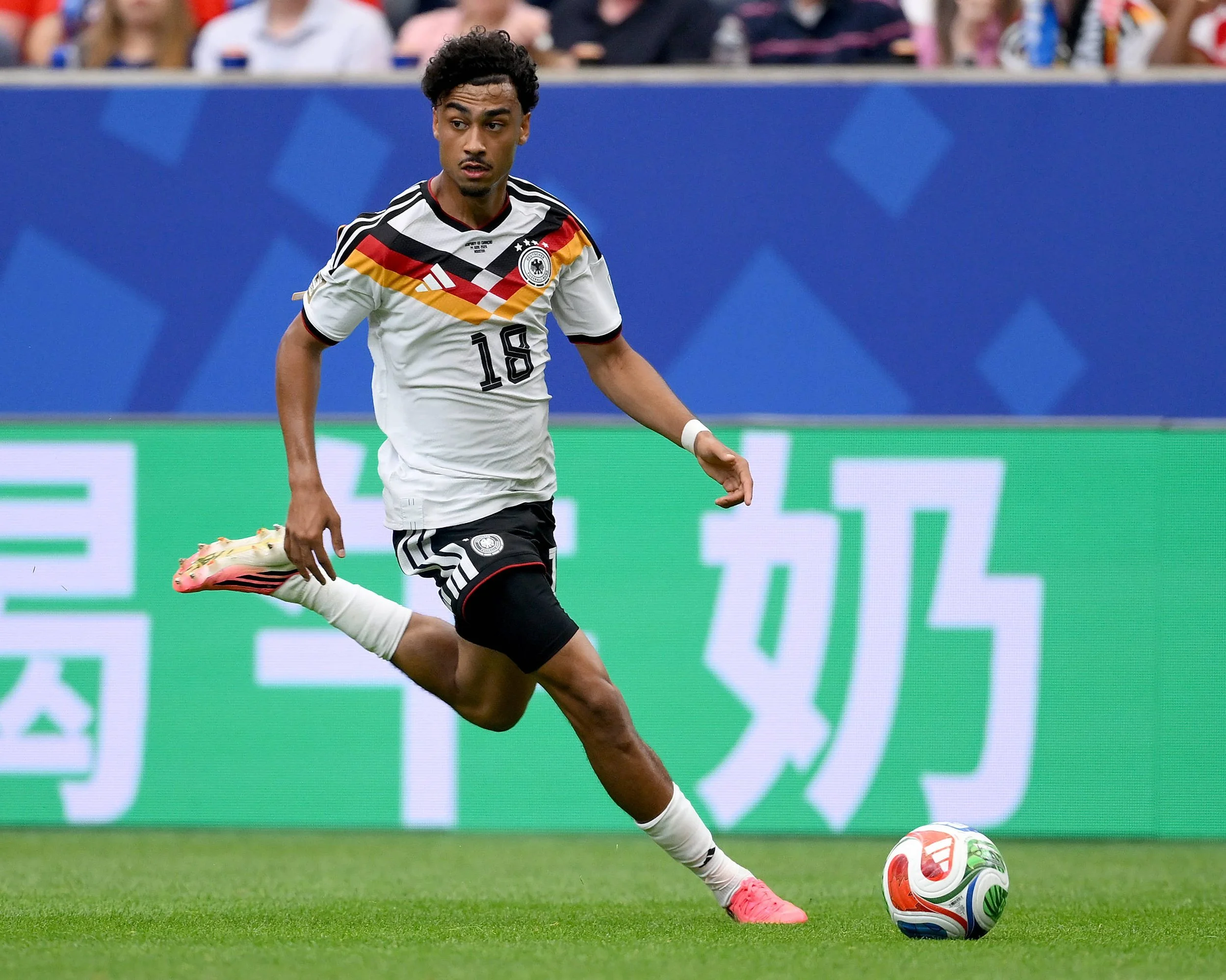 Nathaniel Brown started three of Germany's four games at the FIFA World Cup 2026.