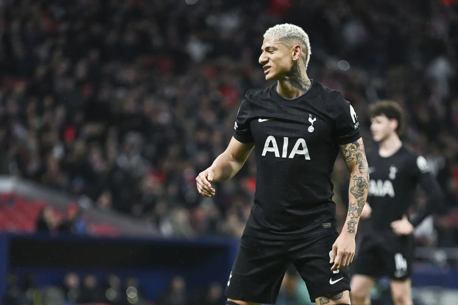 Richarlison in action for Tottenham